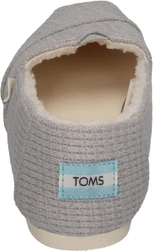 Vista 5 de TOMS Womens West Elm X Alpargata Slip On Flats Casual - Grey