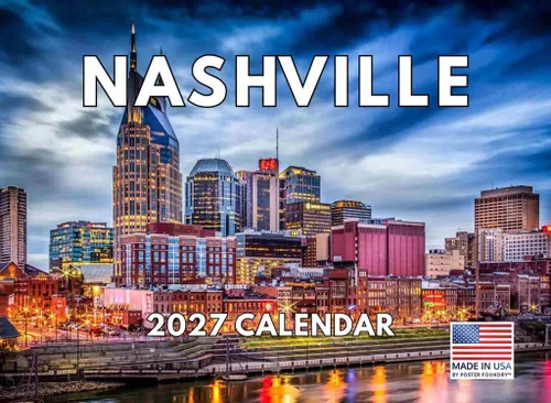 Vista 187 de Calendario de Alabama 2026 para pared, 12 meses, mensual, recuerdos escénicos de AL Hecho en Estados Unidos