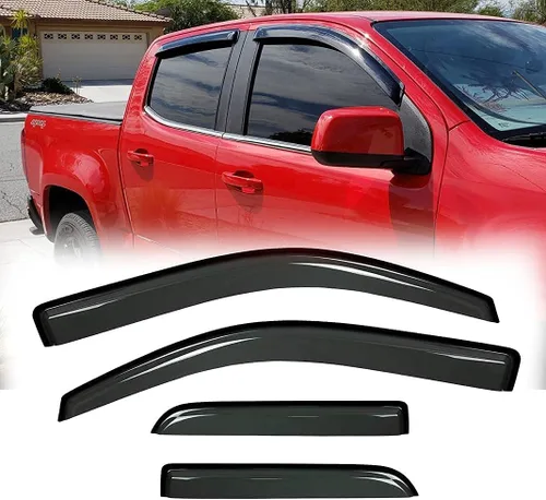 Vista 21 de Viseras de ventana para Chevry Colorado/GMC Canyon Crew Cab 94133 2014-2012