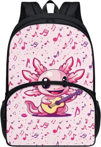 Vista 17 de American Flag Fire Galaxy Pattern Kids Backpack for Boys Girls Elementary Students Bookbag Middle School Bag Lightweight Children Travel Bag