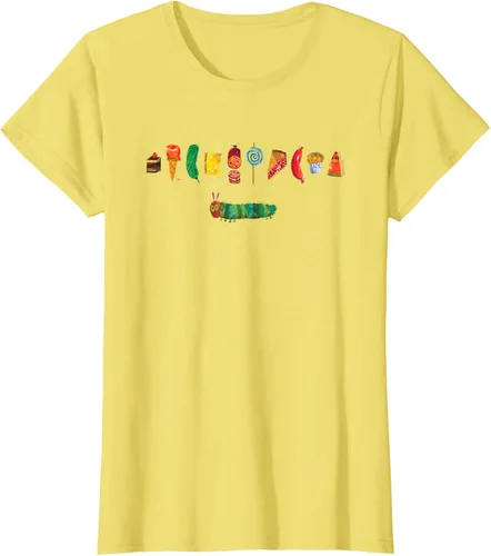 Vista 10 de Camiseta infantil The Very Hungry Caterpillar Feast Negro