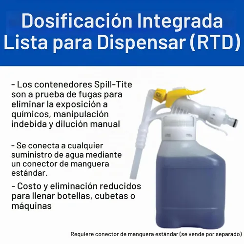 Vista 2 de Diversey Alpha-HP Limpiador desinfectante, RTD, 5 L