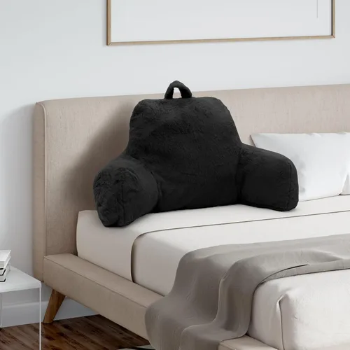 Vista 6 de Almohada de lectura para sentarse en la cama para adultos, almohada de lectura estándar con espuma viscoelástica, almohada de respaldo para cama