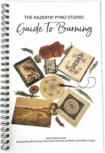 Vista 4 de SE Pyrography - Kit de combustión de madera – Pluma de pirógrafo, sistema de herramientas para quemar madera, juego de puntas, bolígrafos