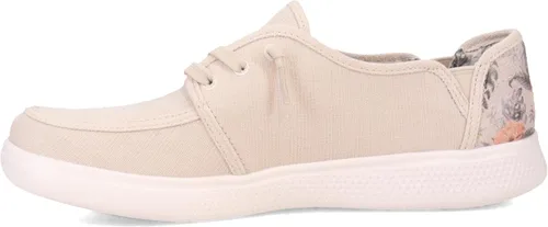 Vista 4 de Skechers BOBS Skipper Floral Flair - Tenis sin cordones para mujer