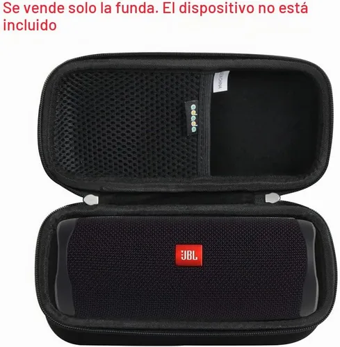 Vista 2 de Adada Estuche rígido de viaje para JBL FLIP 5/6/7 Altavoz Bluetooth portátil impermeable (negro)
