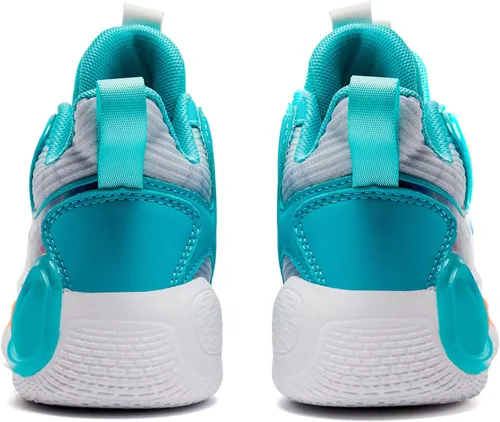 Vista 6 de HOBIBEAR Zapatos deportivos para niños y niñas, ligeros, transpirables, para caminar, correr (niños pequeñosniños grandes)