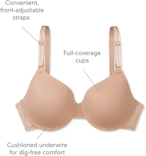 Vista 4 de Warner's Brasier con copa, entallado, para mujer