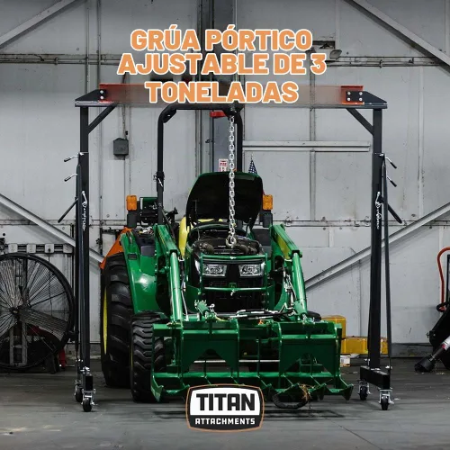 Vista 2 de Titan - Puente grúa ajustable