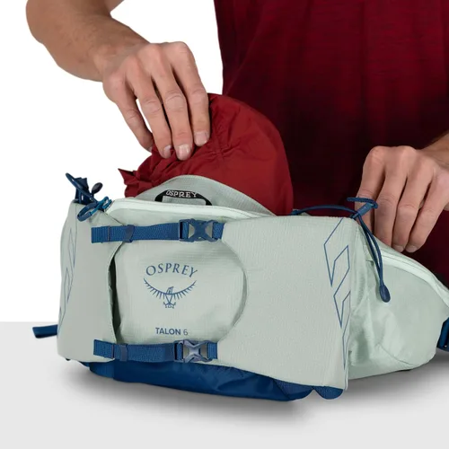 Vista 10 de Osprey Talon 6L Men's Lumbar Hiking Waist Pack - Fanny Pack with Water Bottle Holders