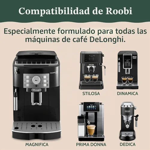 Vista 7 de Roobi Solución de descalcificación para cafetera DeLonghi - 1 botella de 16.9 fl oz