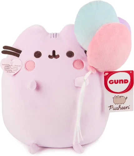 Vista 8 de GUND Pusheen - Juguete de peluche Squisheen de edición especial para el 15º