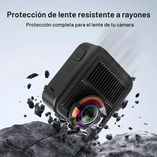 Vista 4 de Protectores de lente para Go Pro MAX2 vidrio templado óptico 2