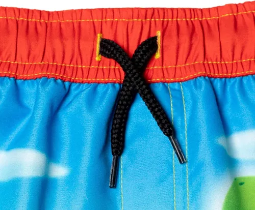 Vista 4 de SUPER MARIO Nintendo Mario Luigi Yoshi - Traje de baño para niños pequeños