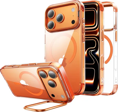 Vista 123 de Funda magnética para iPhone Air con protector de lente de cámara, protección grado militar de 10 pies, compatible con funda MagSafe Slim para iPhone