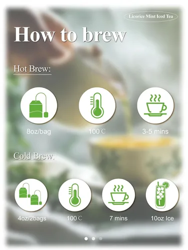 Vista 5 de LOOMICA Té verde de jazmín descafeinado, descafeinado, suave y refrescante, bolsas de té verde jazmín, naturalmente fragante con flores frescas