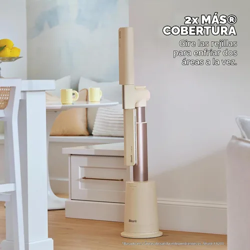 Vista 4 de Shark TurboBlade UT205 - Ventilador de torre sin aspas, color blanco