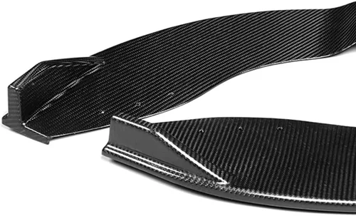 Vista 3 de Q1-TECH, borde de parachoques delantero compatible con Nissan 370Z 2009 2010 2011 2012, alerón de parachoques delantero, kit de divisor de cuerpo