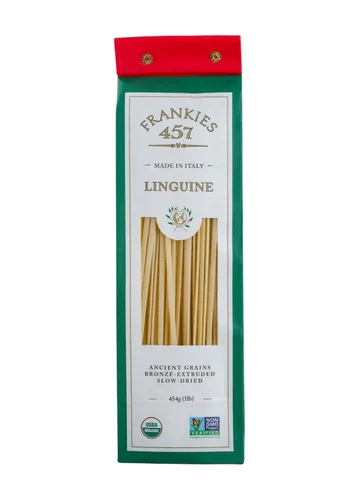 Vista 8 de Frankies 475 Pasta Artesanal Busiate - Auténtica Pasta Italiana Premium Hecha a Mano - Importada de Italia - Verificada Sin GMO - Certificada