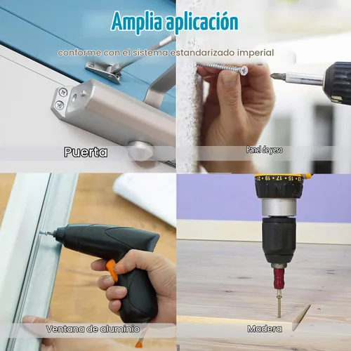 Vista 6 de Juego surtido de 570 tornillos autorroscantes, M3/M4/M5/M6 304, tornillos de chapa de acero inoxidable 304, surtido de tornillos de madera Phillips
