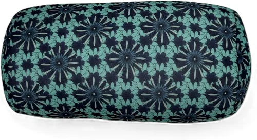 Vista 12 de Bookishbunny Almohada Cilíndrica de Rodillo de Microperlas 13" x 7" (Blanco y Negro)