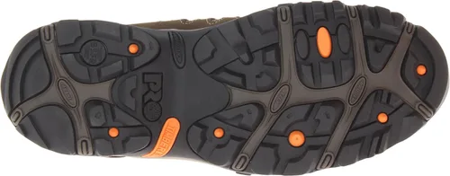 Vista 4 de Timberland PRO Mudslinger Mid - Tenis de moda impermeables con cordones para hombre, marrón (Brown Nubuck), 7.5