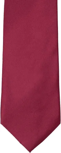 Vista 236 de tiemart Corbata de color sólido para hombre Longitud estándar