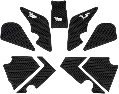 Vista 4 de Junta de depósito de combustible para motocicleta, antideslizante, para tanque de combustible, adhesivo de goma para Yamaha y aha Tenere 700 T700 1