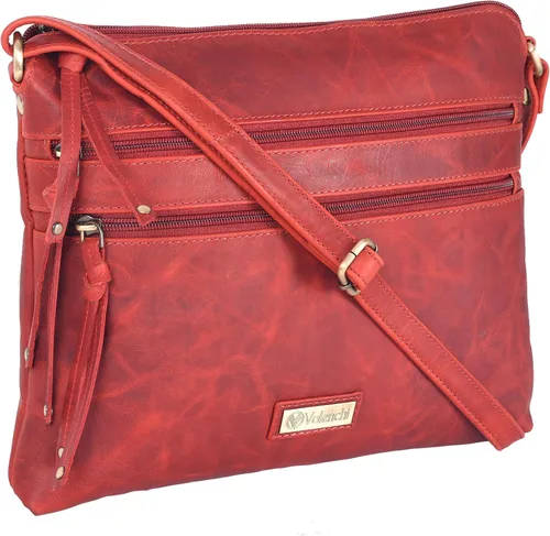Vista 85 de VALENCHI Real Genuine Leather Women's Crossbody Purse/Bag With Adjustable Strap