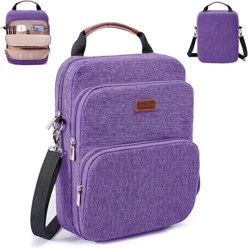 Vista 7 de Aplufine Funda de libro con cremallera, bolsa de libro de 11 x 9 pulgadas, bolsa protectora de libros, funda de libro para amantes de los libros