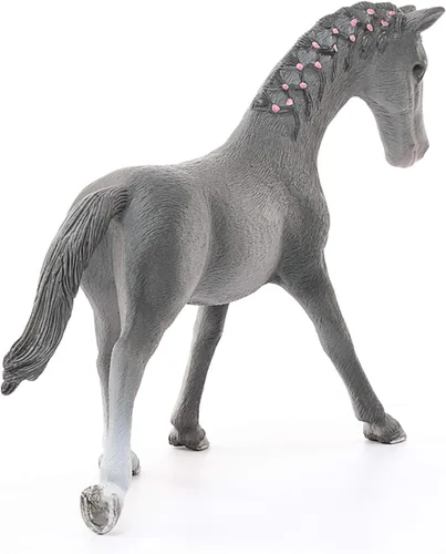 Vista 4 de Schleich Horse Club, juguetes realistas de caballos para niñas y niños, figura de juguete Trakehner Mare, a partir de 5 años