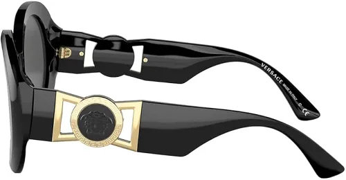 Vista 2 de Versace Gafas de sol para mujer marco negro lentes gris oscuro 2165in
