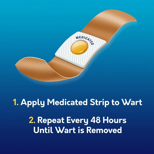Vista 11 de Compound W - Almohadillas para quitar verrugas con máxima fuerza en un paso, 14 almohadillas medicadas Eliminación de verrugas con ácido