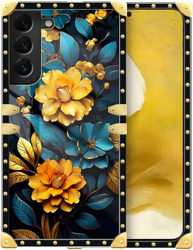Vista 181 de Funda compatible con Samsung Galaxy S10 4G, TPU suave de lujo y parte trasera de policarbonato duro para niñas y mujeres, funda protectora a prueba