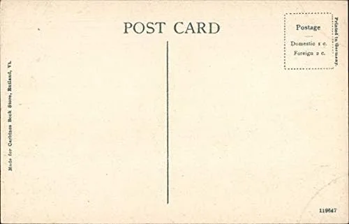 Vista 2 de House of Correction Rutland, Vermont VT Original Antique Postcard