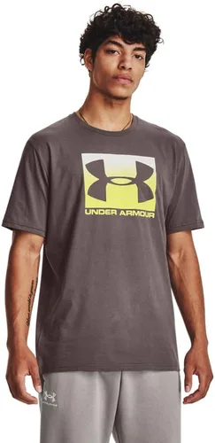 Vista 14 de Under Armour Camiseta UA Boxed Sportstyle para hombre (004) negro/amarillo de alta visibilidad