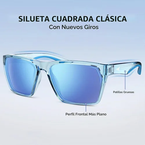 Vista 3 de KastKing Beartrap - Gafas de sol deportivas polarizadas para hombres y mujeres, protección UV