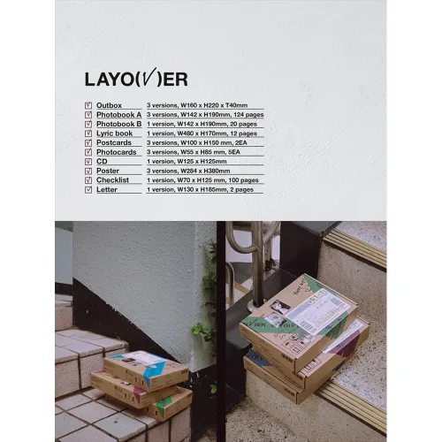 Vista 2 de V - Layover Album (VIOLET ver.)