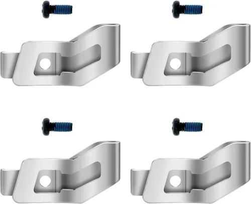 Vista 2 de EAGLEGGO Clips de cinturón, kit de gancho de 1 pieza 42-70-0495 con tornillos para herramienta de taladro, llave de impacto corta y controlador
