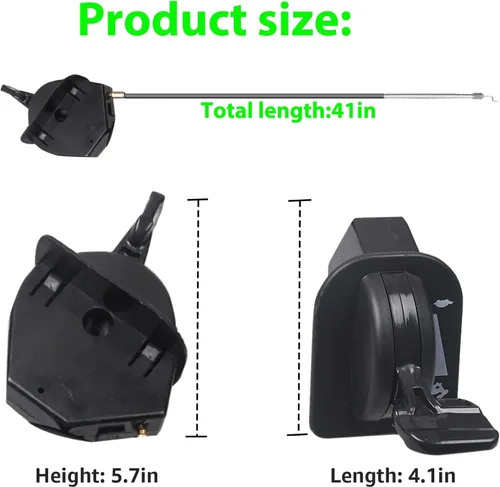 Vista 3 de LaWana 746P06891 746-06891 Cable del acelerador de 51 pulgadas para cables del acelerador CUB Cadet ZT1-42 KH, ZT1-50 KH FAB, ZT1-54 KH FAB, ZT1-42