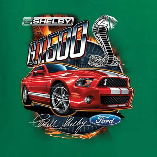 Vista 29 de Wild Bobby Shelby GT500 Cobra - Sudadera con capucha con diseño oficial de Ford Motors Cars and Trucks