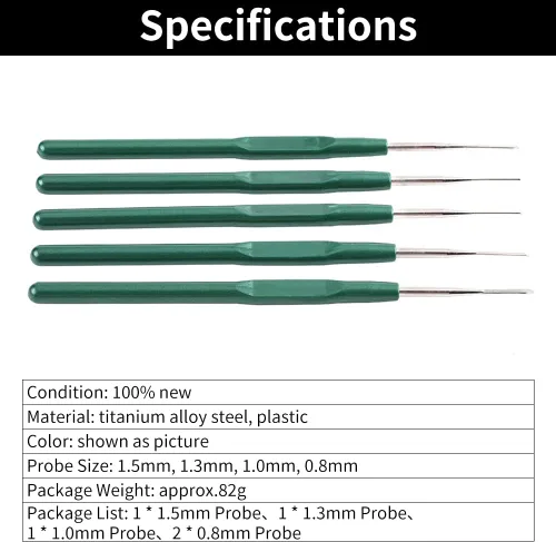 Vista 6 de Herramientas terminales, 5 unids/set de aleación de bricolaje automotriz arnés de cable pin herramienta de extracción de clavijas de enchufe kit