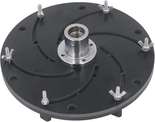 Vista 7 de Longworth - Portabrocas de torno de madera autocentrante con construcción de aleación de aluminio para carpintería tazón y plato, color negro, 9.843