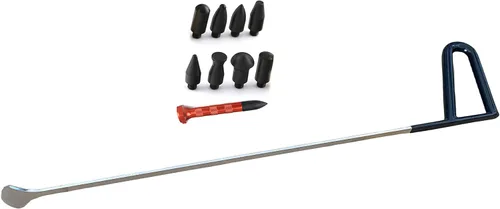 Vista 3 de QDent - Herramienta de eliminación sin pintura, 1 unidad, barra de cola de ballena, kit de varillas de reparación de abolladuras para reparación