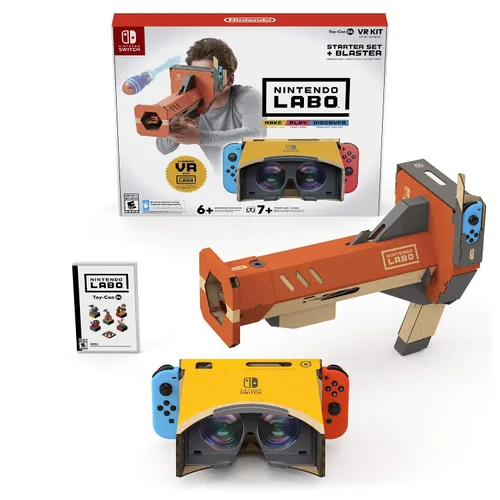 Vista 2 de Nintendo Labo Toy-Con 04 VR Kit - Starter Set Blaster - Switch