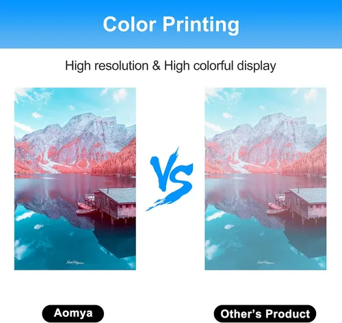 Vista 5 de Aomya Cartucho de tinta compatible Canon PFI-120 de repuesto para Canon imagePROGRAF iPF TM-Series TM-200 TM-300 TM-305 TM-205