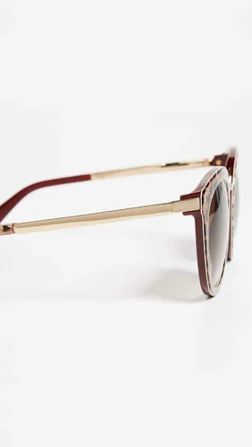 Vista 5 de DolceGabbana DG4268 - Gafas de sol 315513-52 - Marco Leo On Bordeaux gradiente marrón DG4268-315513-52 Leo en Burdeos