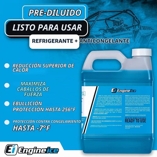 Vista 3 de Engine Ice - anticongelante de alto rendimiento.