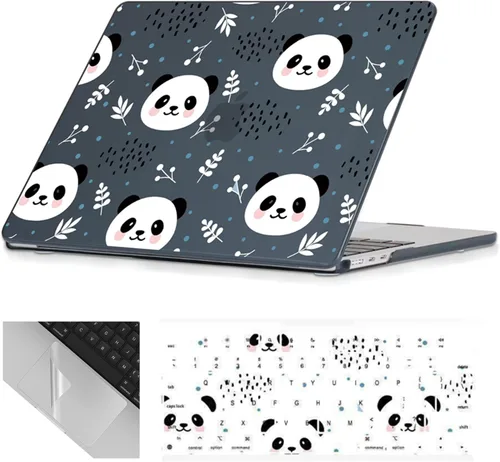 Vista 14 de Se7enline Funda compatible con MacBook Neo de 13 pulgadas 2026 A3404, diseño estético, bonita carcasa rígida femenina, cubierta de teclado