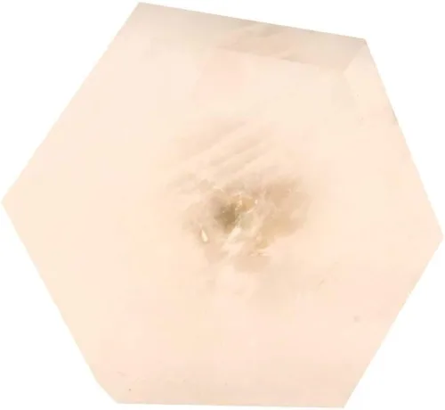 Vista 2 de Indian Shelf 6 tiradores modernos de piedra rosa rosa para cajones, manijas de armario, pomos de aparador, aspecto contemporáneo